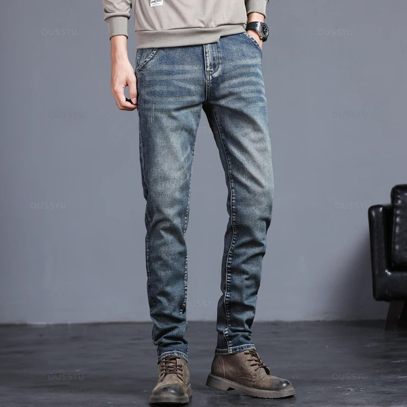 Men's Classic Fashion Casual Slim Skinny Vintage Streetwear Pants ( Pack of 2 )