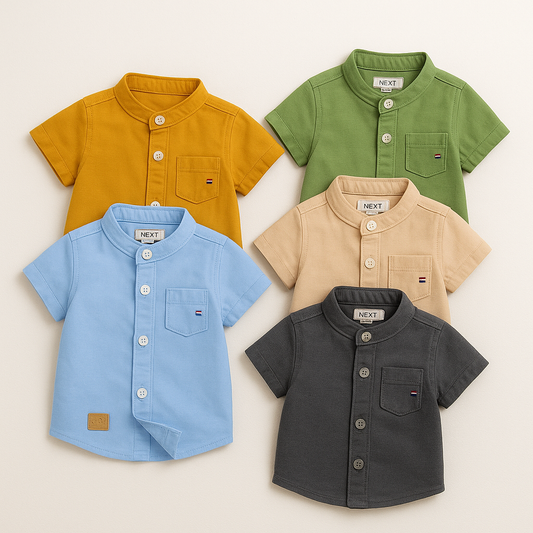 Boys Dress Shirts High Quality Shirts Boys ( Pack of 5 )