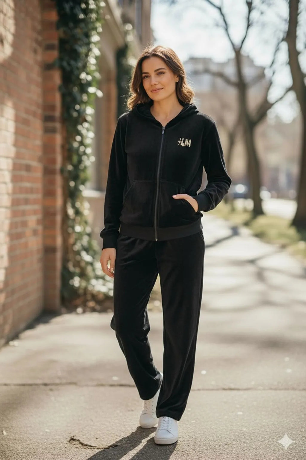 Glaciora Women’s Velvet Supersoft Nightsuit Set - Premium Loungewear Pyjama Set for Ladies