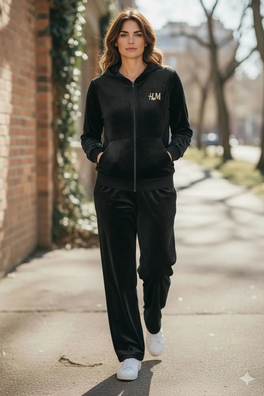 Glaciora Women’s Velvet Supersoft Nightsuit Set - Premium Loungewear Pyjama Set for Ladies