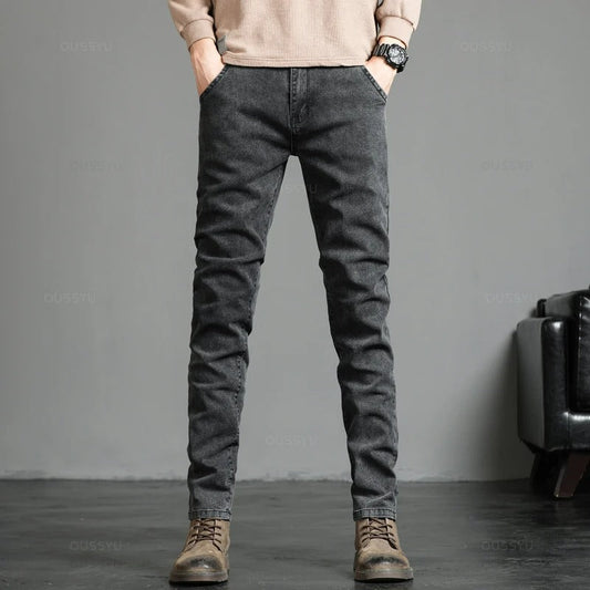 Men's Classic Fashion Casual Slim Skinny Vintage Streetwear Pants ( Pack of 2 )