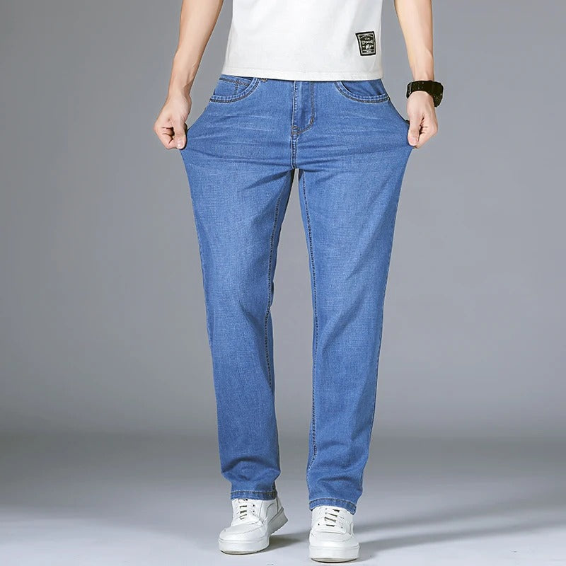 Spring Summer Casual Business Fashion Stretch Denim Jeans ( Pack of 2 )