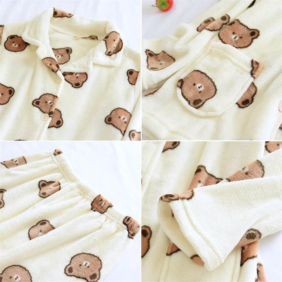 Glaciora Soft Cotton Floral Nightwear Set