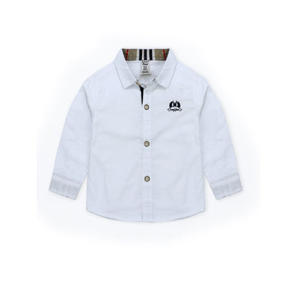 Long Sleeve Button up Dress Shirts for Boys ( Pack of 5 )