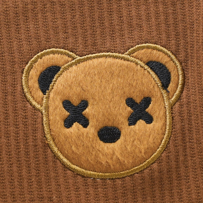 Unisex Baby Tracksuit Outfit Long Sleeve Embroidered Bear Sweatshirts Jogger Set ( Pack of 4 )