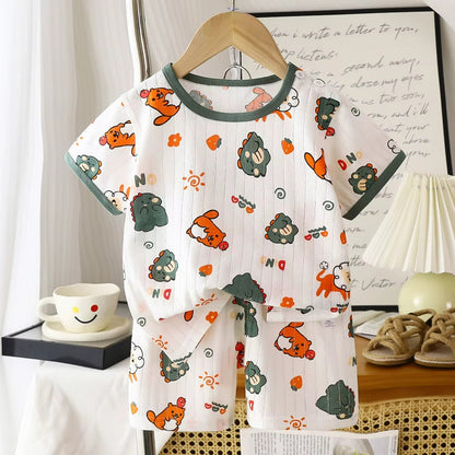New Summer Short Sleeve Sets for Boys & Girls ( Set of 6 )