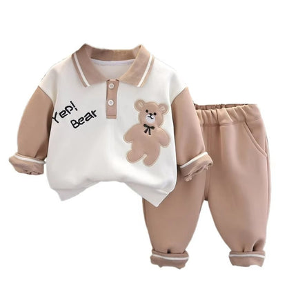 Infant Fashion Casual Costume Toddler Tracksuits ( Pack of 2 )
