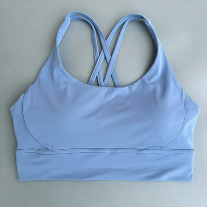 Solid Color Fitness Women Sport Bra ( Pack of 7 )